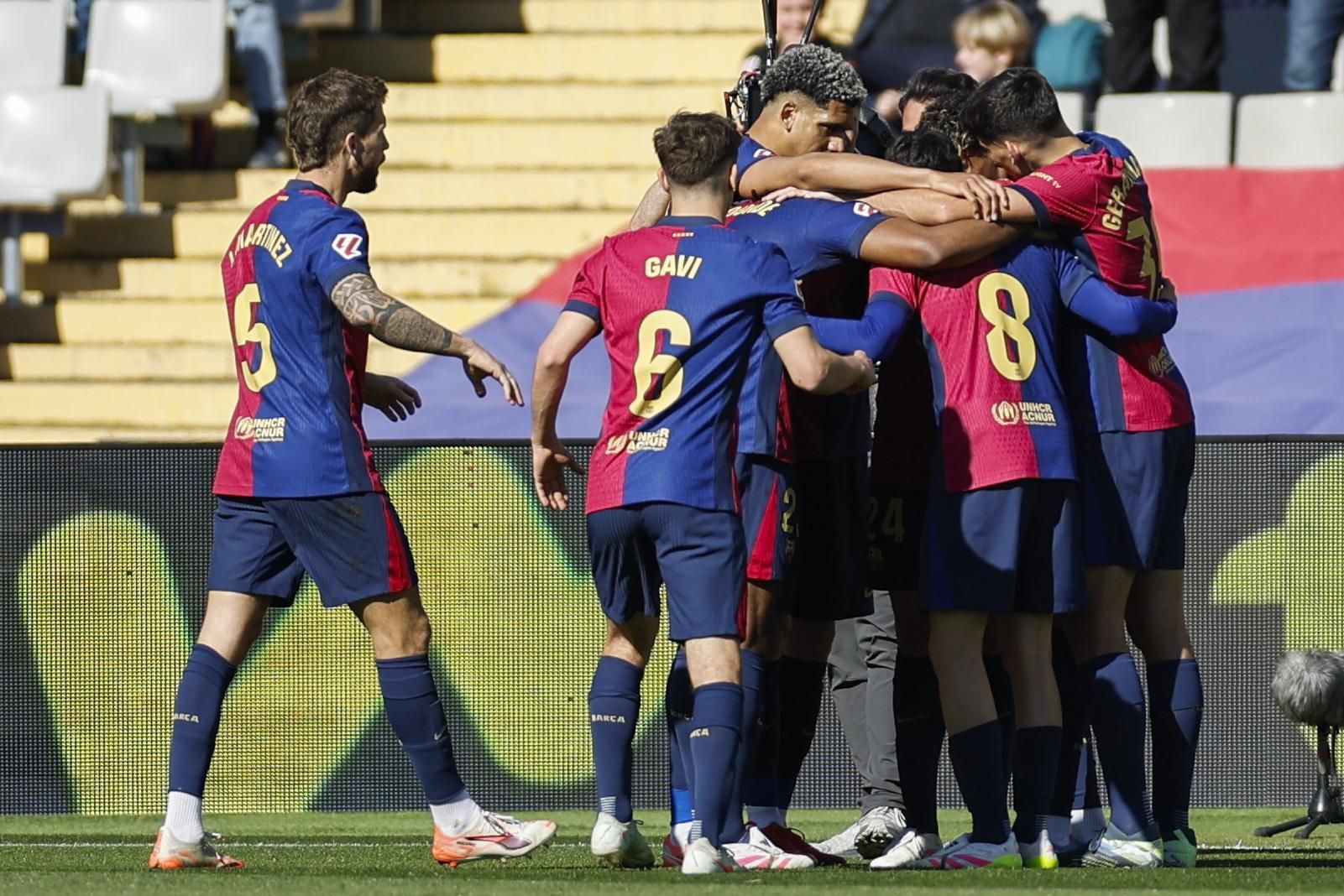 لاعبو برشلونة