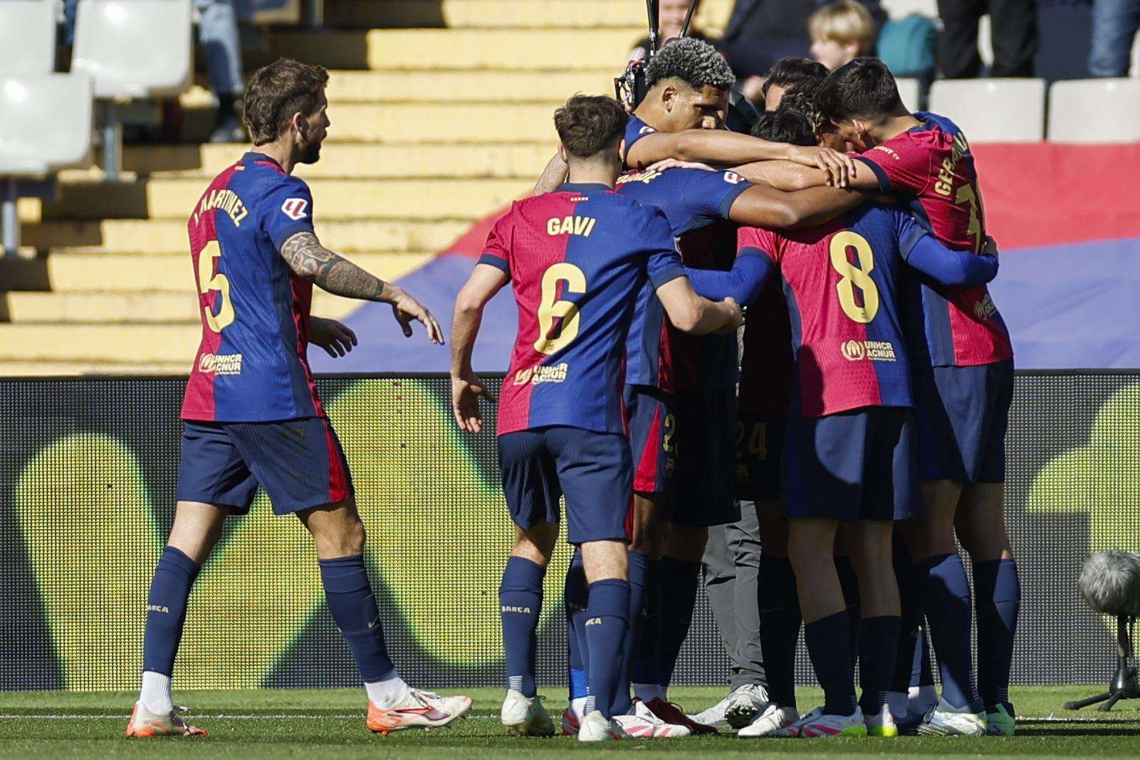 لاعبو برشلونة