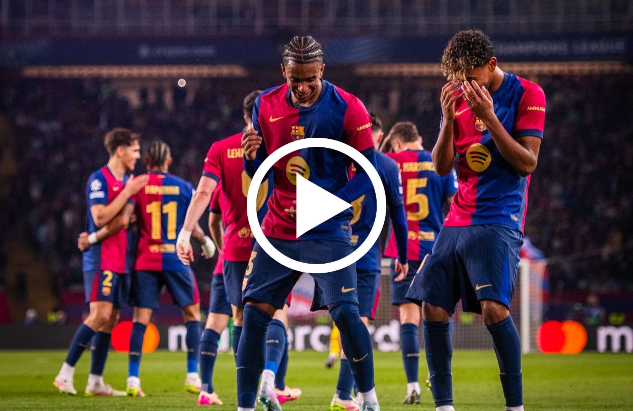 لاعبو برشلونة