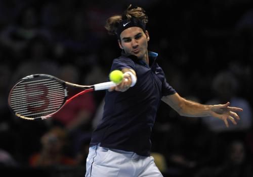 نجم التنس السويسري روجيه فيدرر