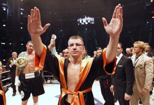 الملاكم الأوكراني فيتالي كليتشكو