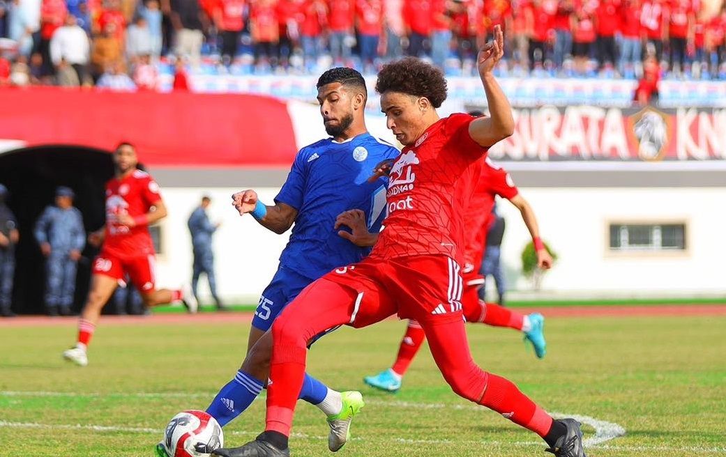 من مواجهة السويحلي أمام الأولمبي