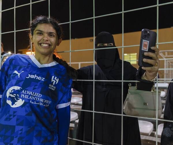 من بطولة الاتحاد السعودي للفتيات