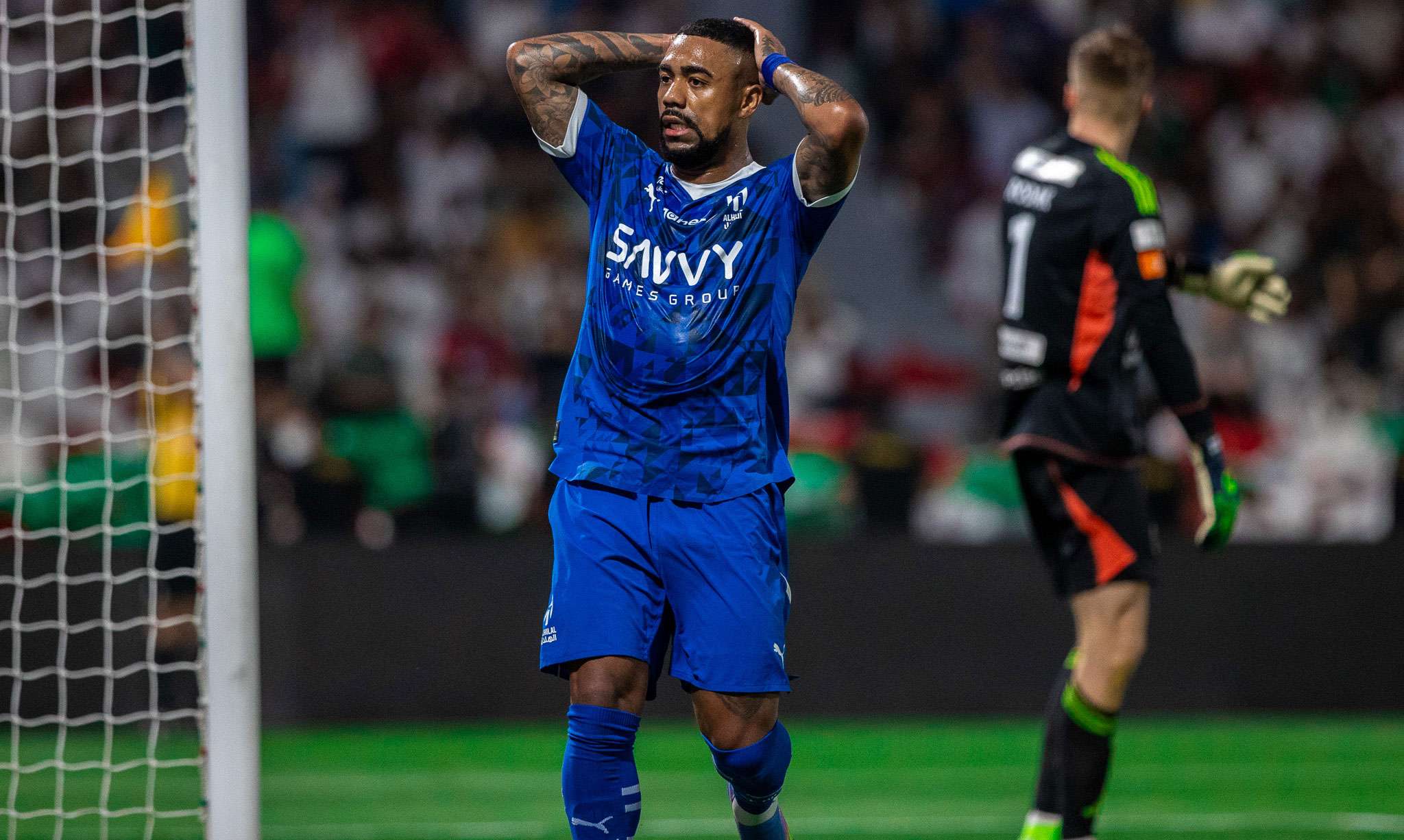 من المباراة