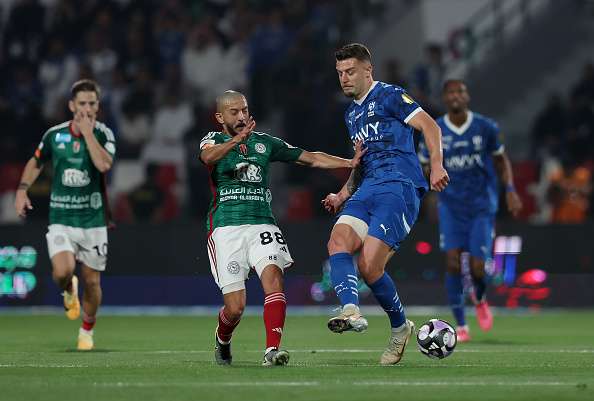 من المباراة