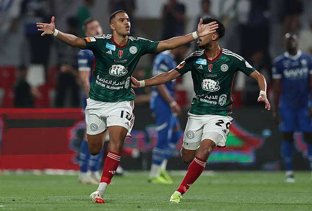 من المباراة