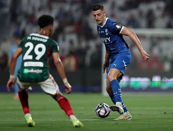 من المباراة