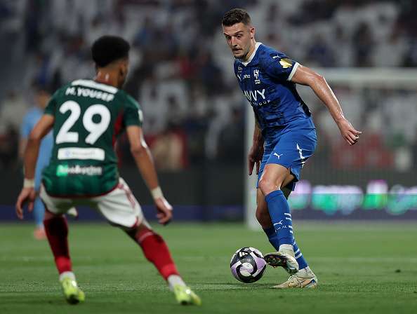 من المباراة