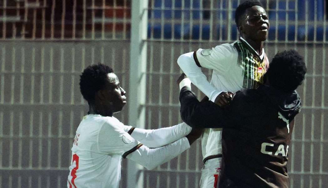 فرحة لاعبي مالي