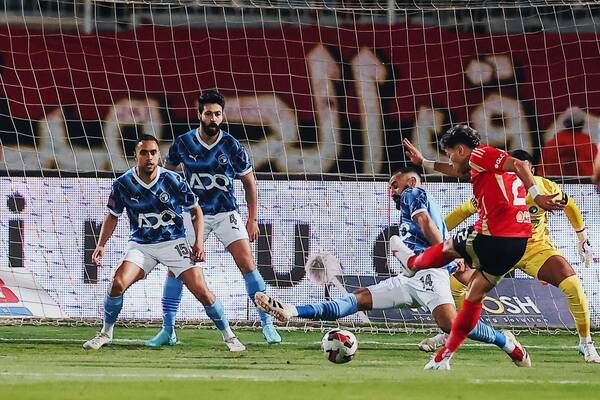 إمام عاشور من المباراة