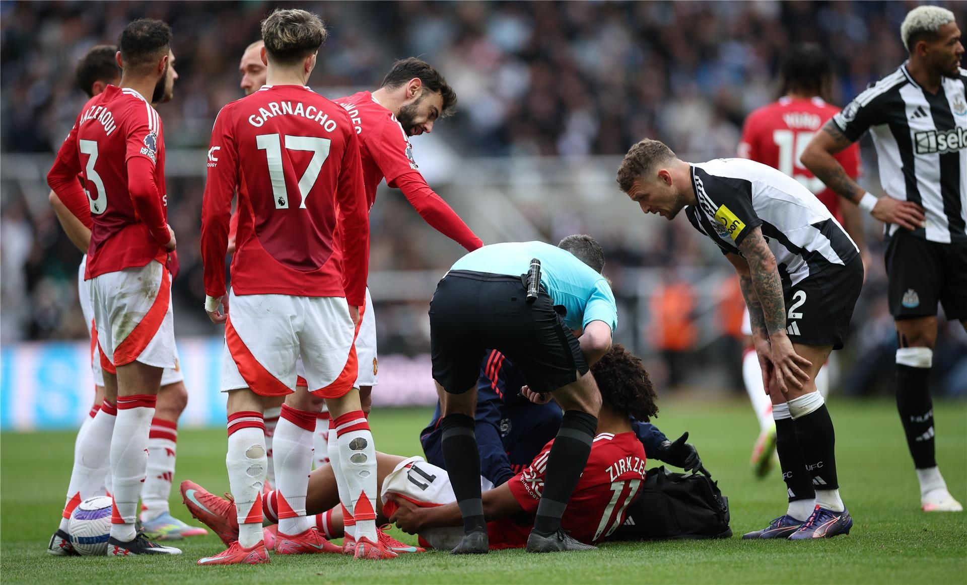 لحظة إصابة زيركزي