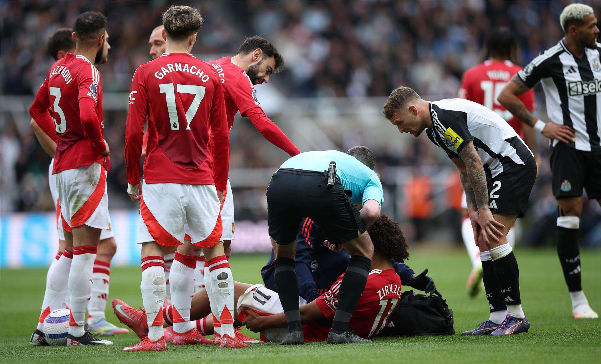 لحظة إصابة زيركزي