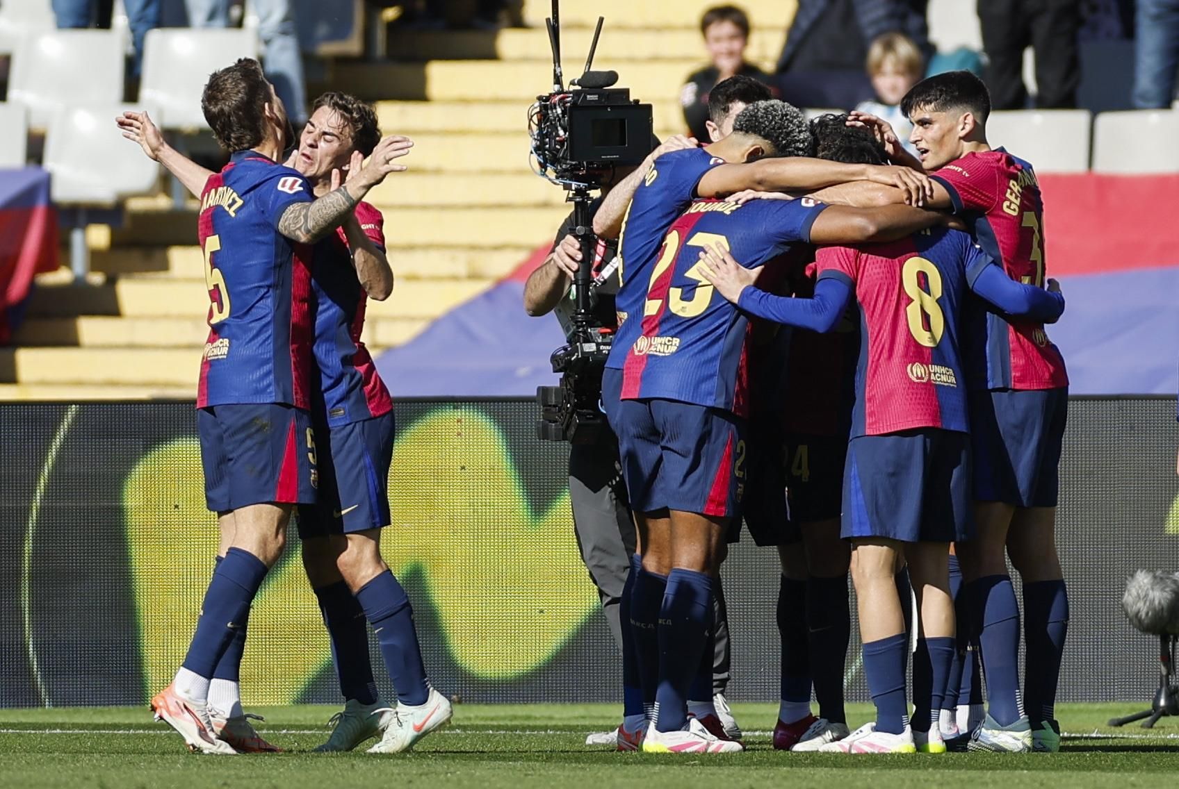 لاعبو برشلونة