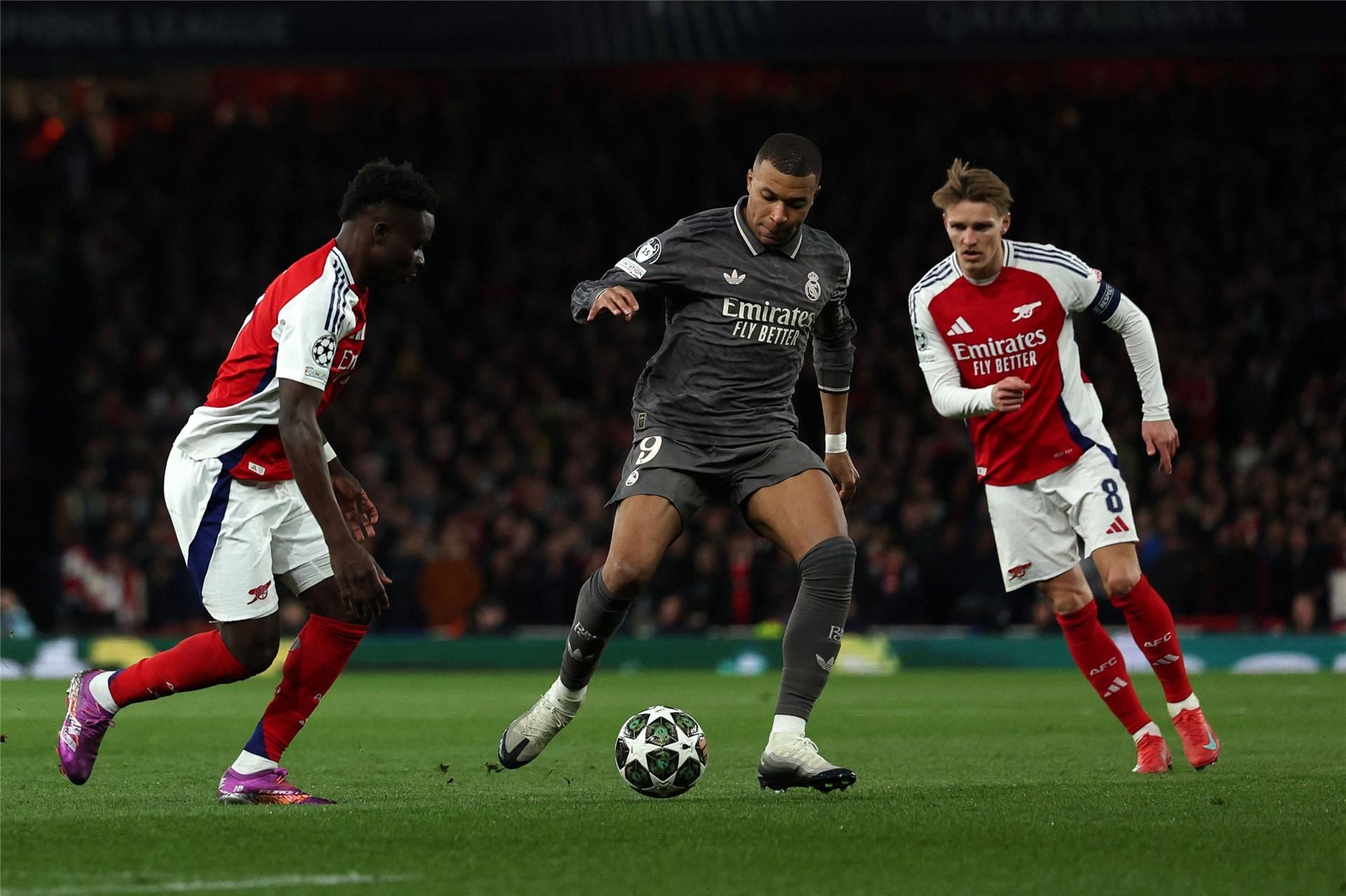 مبابي - ساكا - أوديجارد