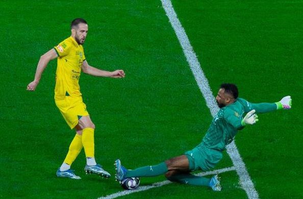 من المباراة