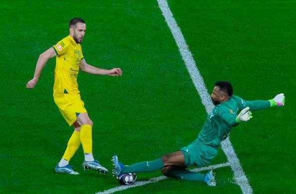 من المباراة