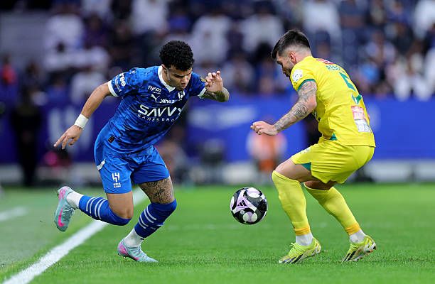 من المباراة