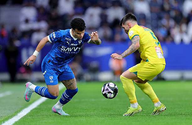 من المباراة