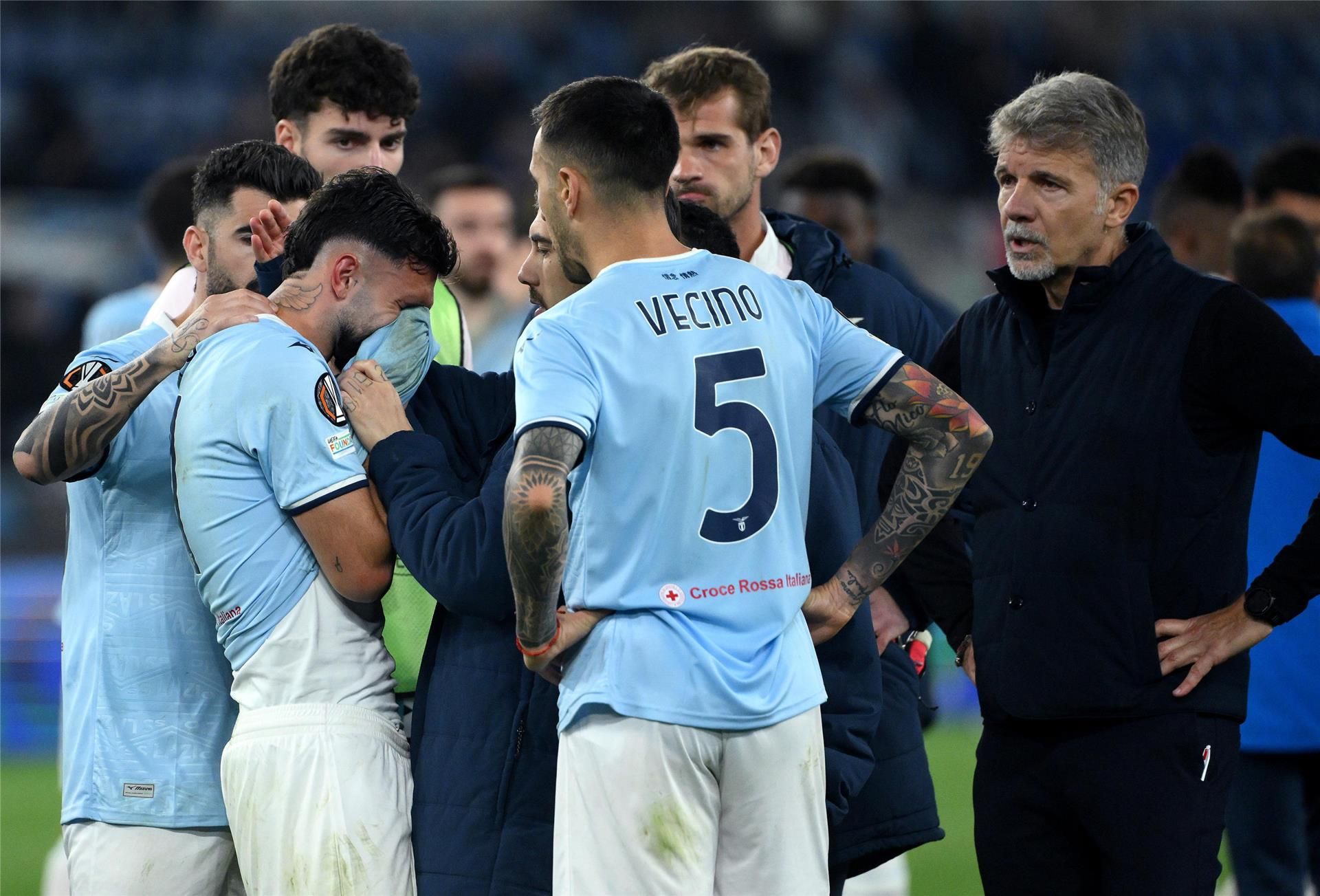 حسرة لاعبي لاتسيو