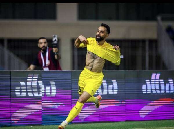 من المباراة