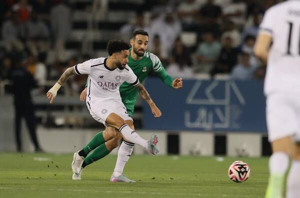 من المباراة