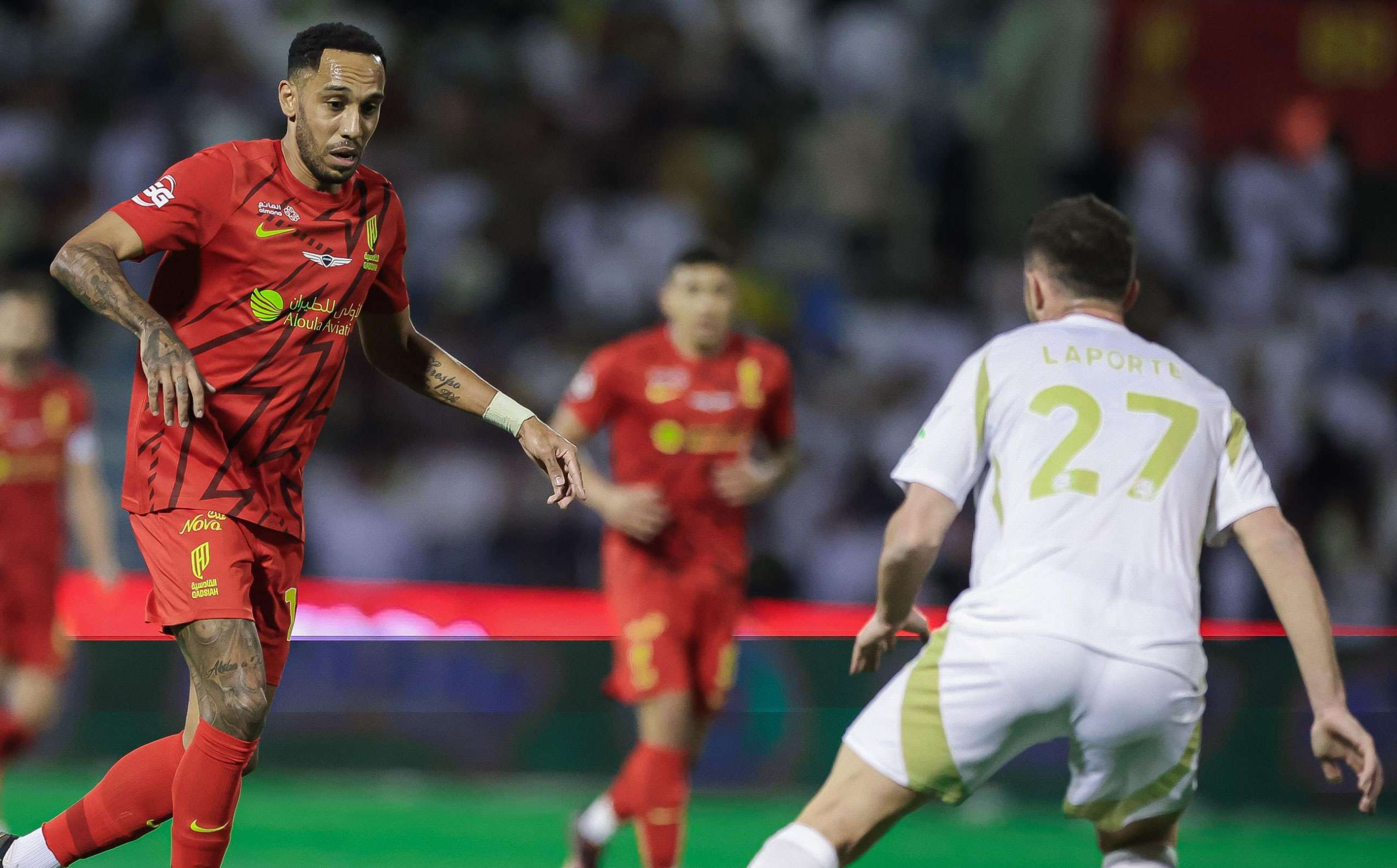 من المباراة