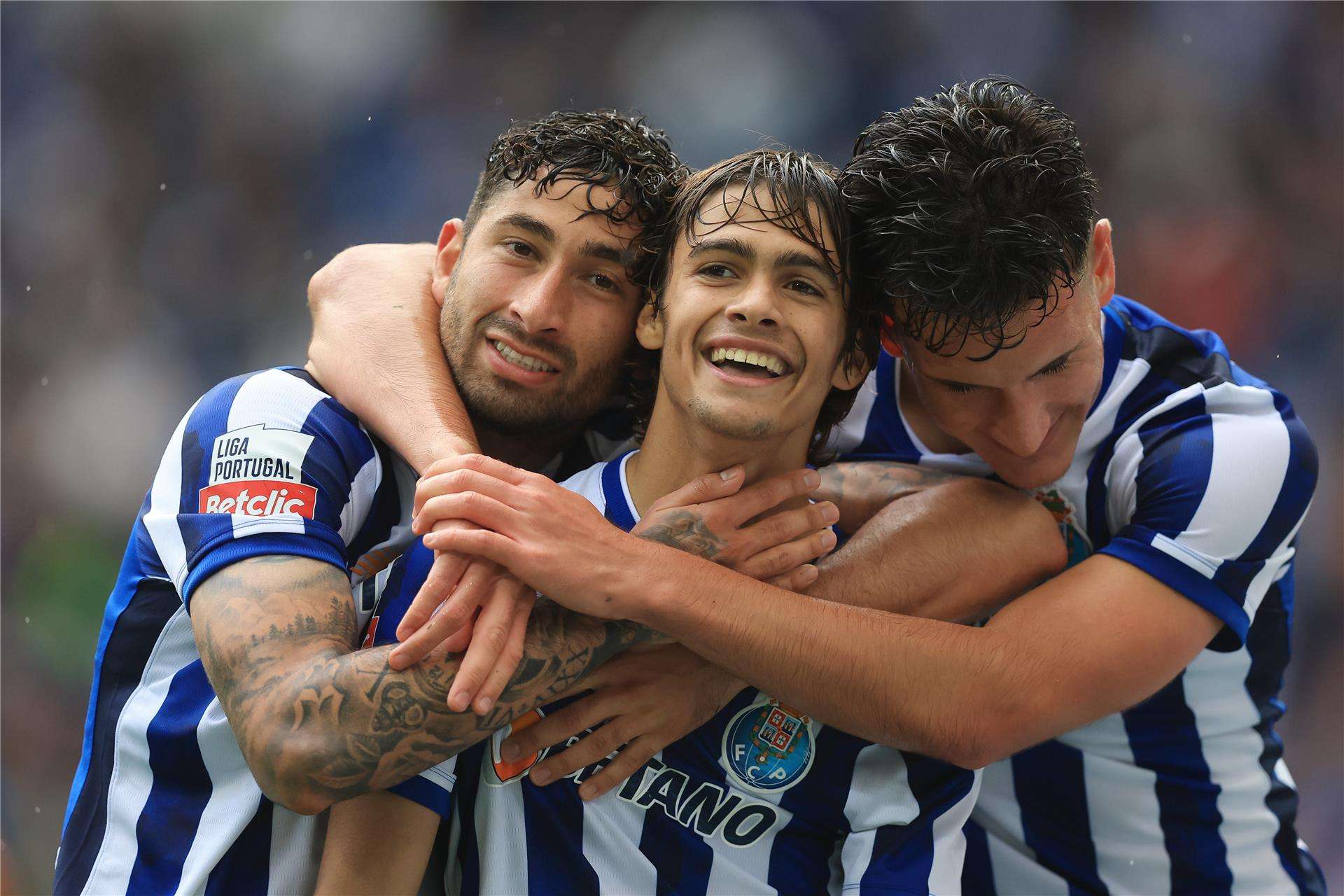 فرحة لاعبي بورتو