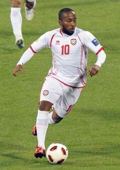 إسماعيل مطر نجم كرة القدم الإماراتية .