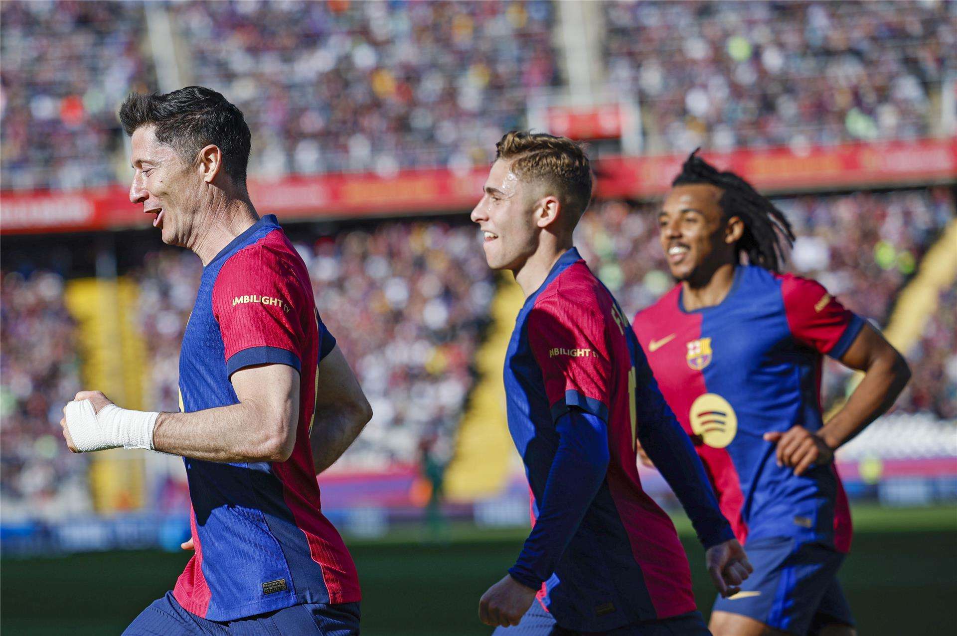 لاعبو برشلونة