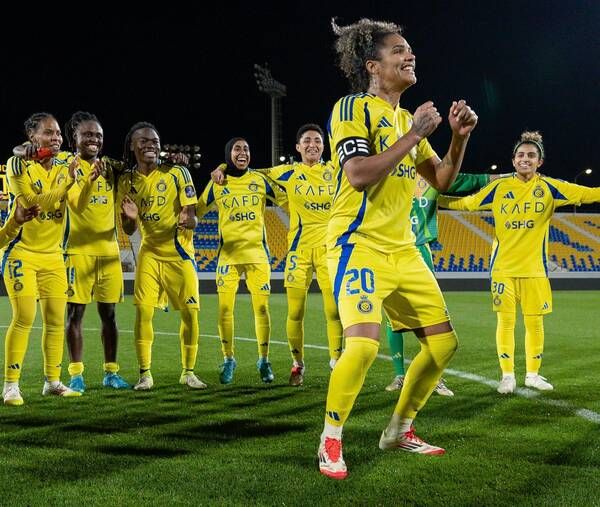 لاعبات النصر