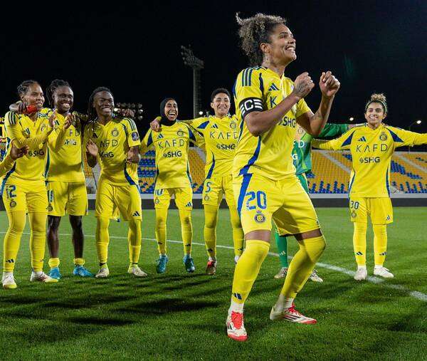 لاعبات النصر