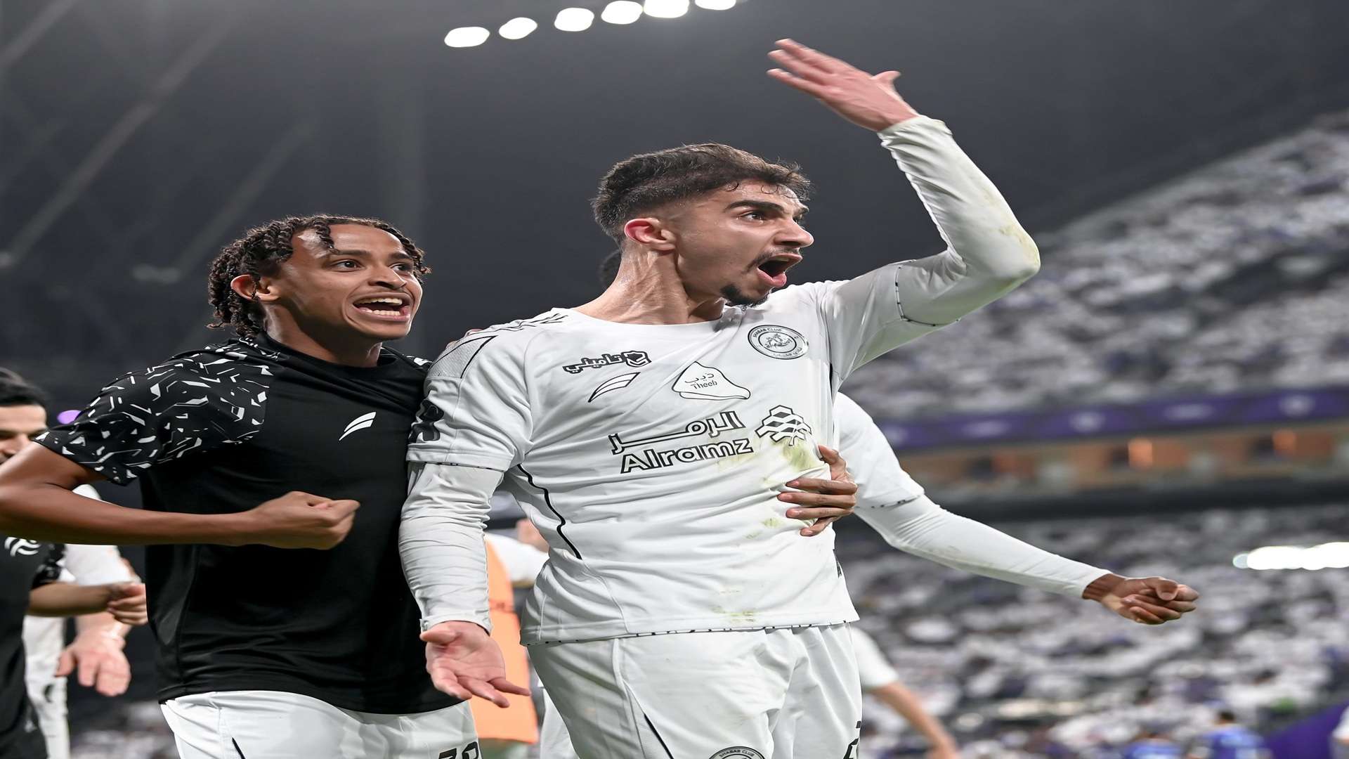 من المباراة