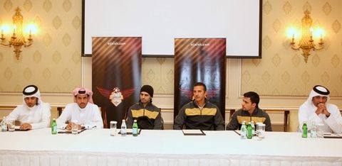 لقطة من المؤتمر الصحفي