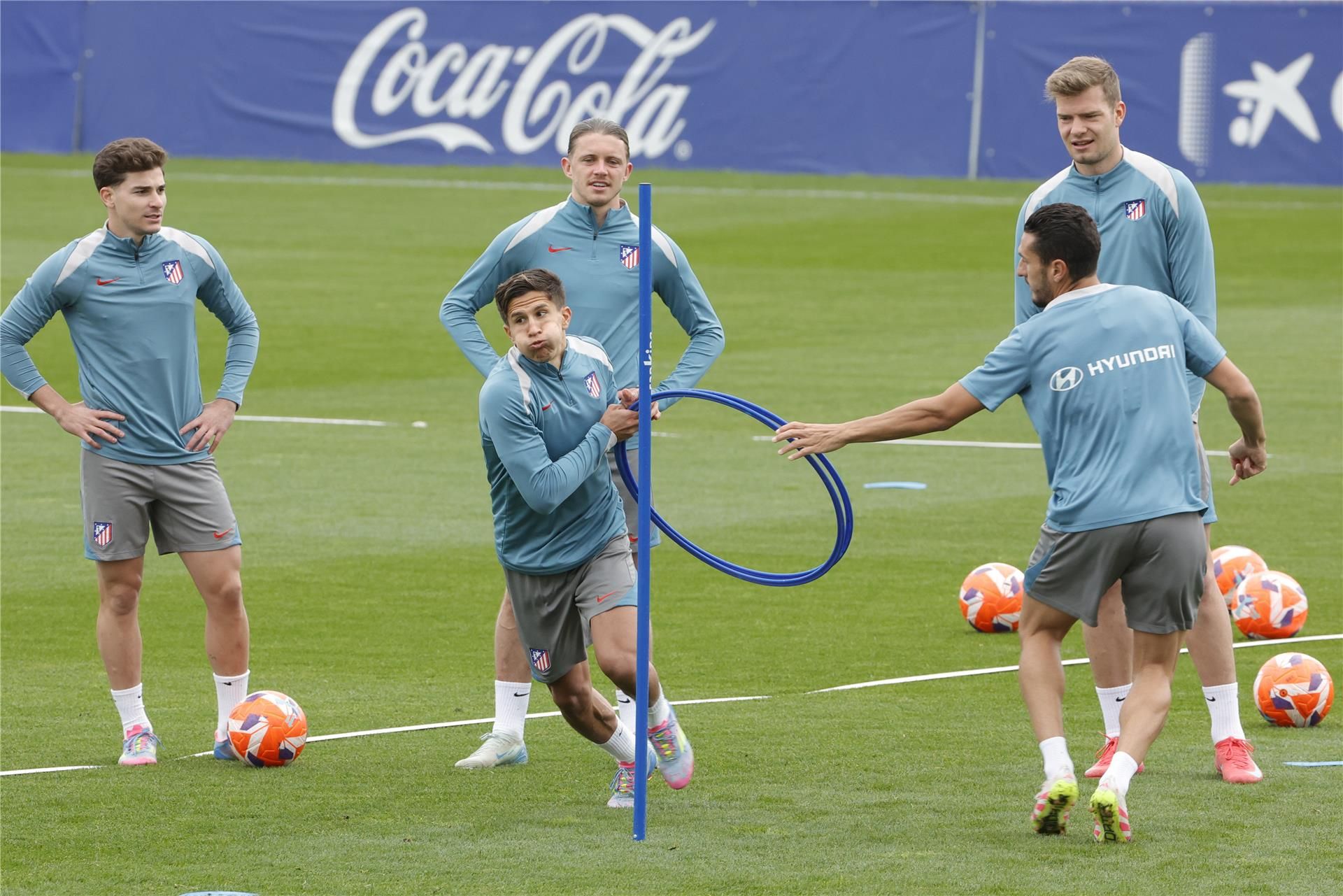 لاعبو أتلتيكو مدريد