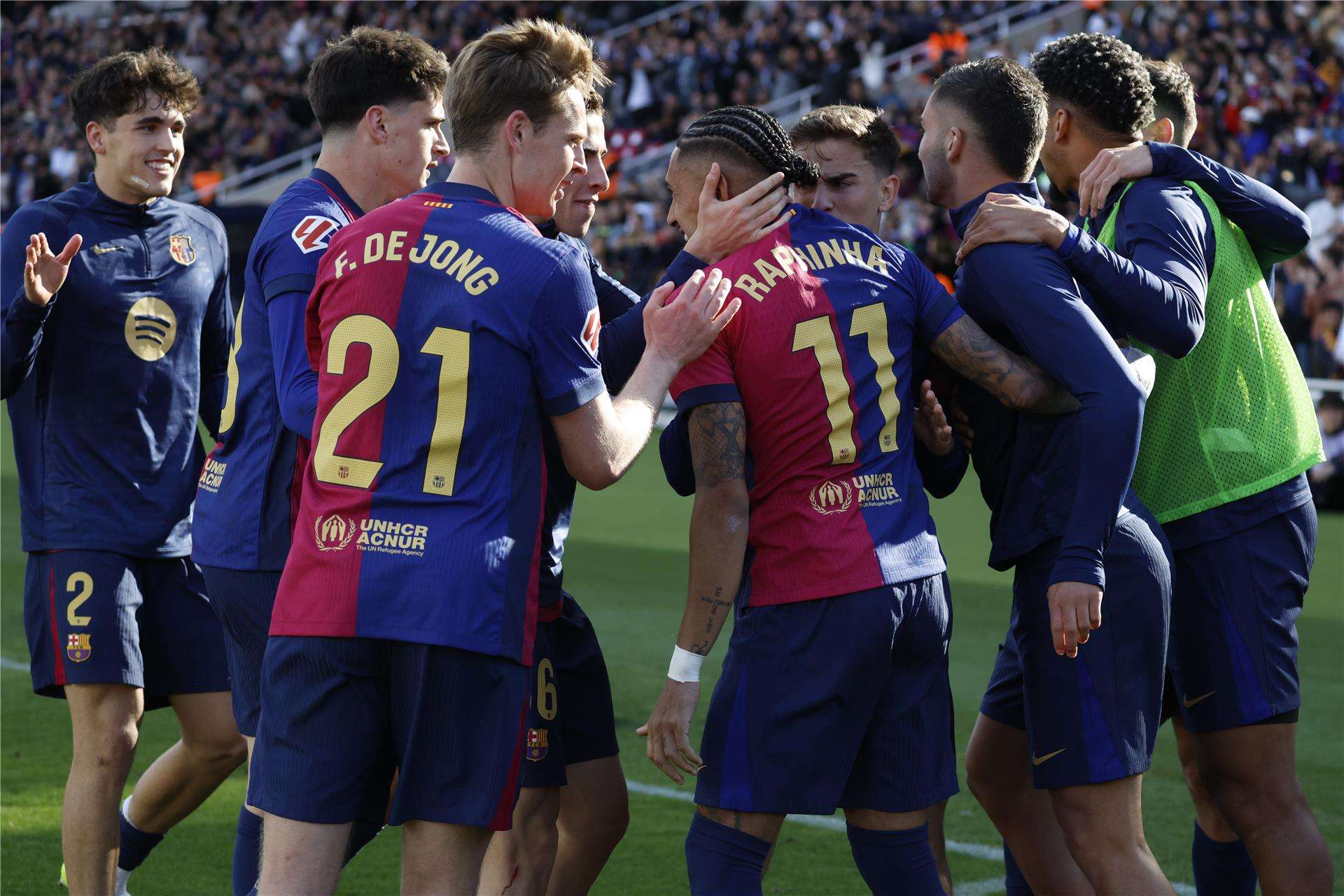 لاعبو برشلونة