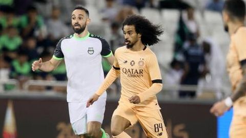 من المباراة