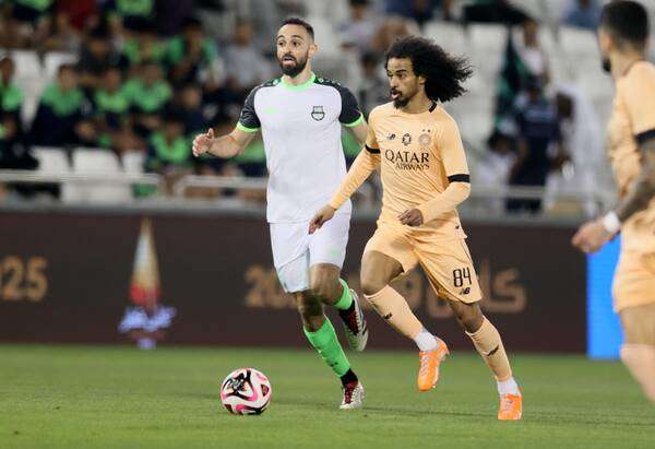 من المباراة