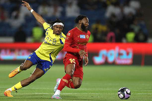 من المباراة