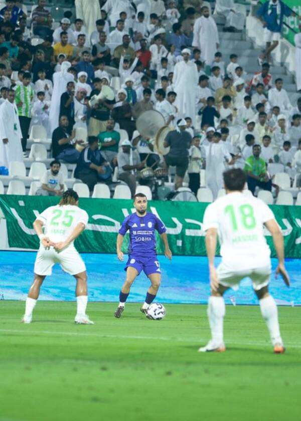 من المباراة