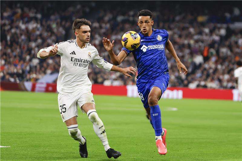 جانب من مباراة سابقة بين ريال مدريد وخيتافي