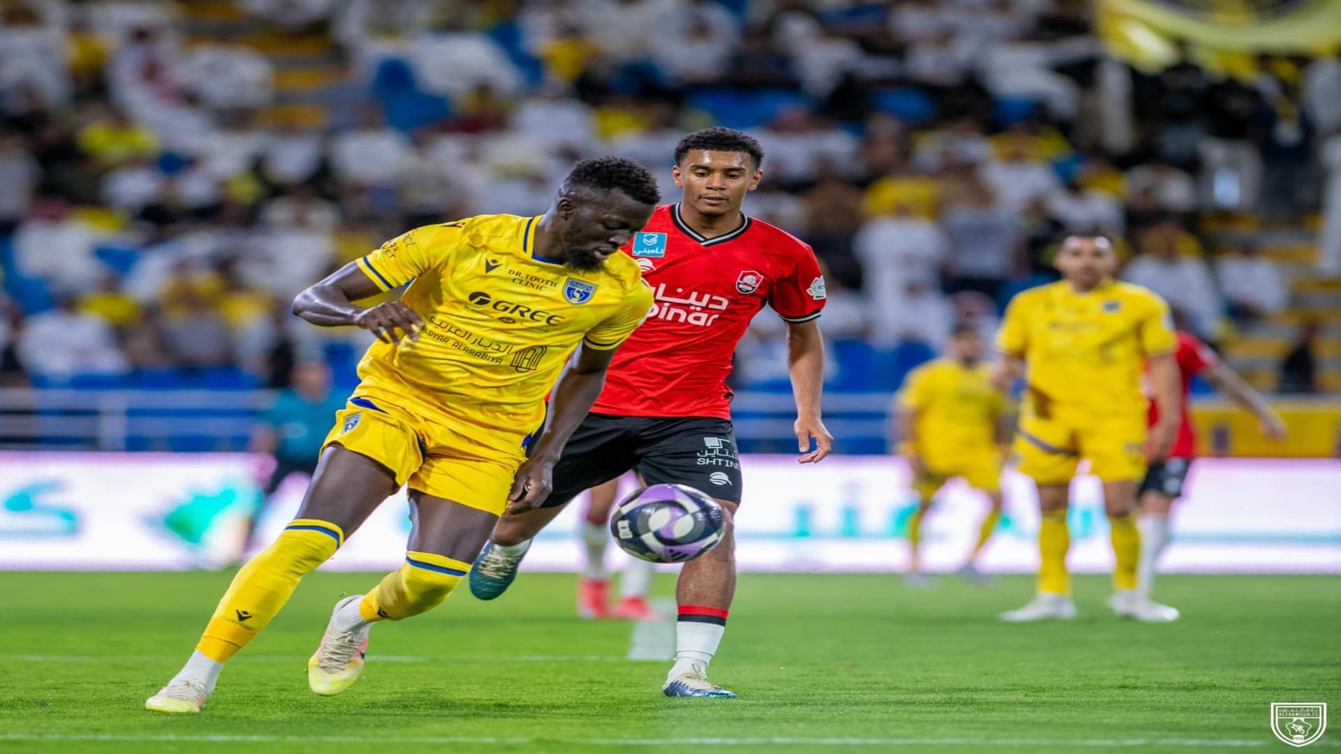 من المباراة