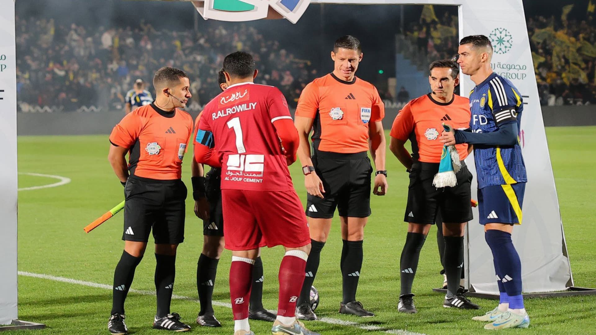 كريستيانو رونالدو ورافع الرويلي