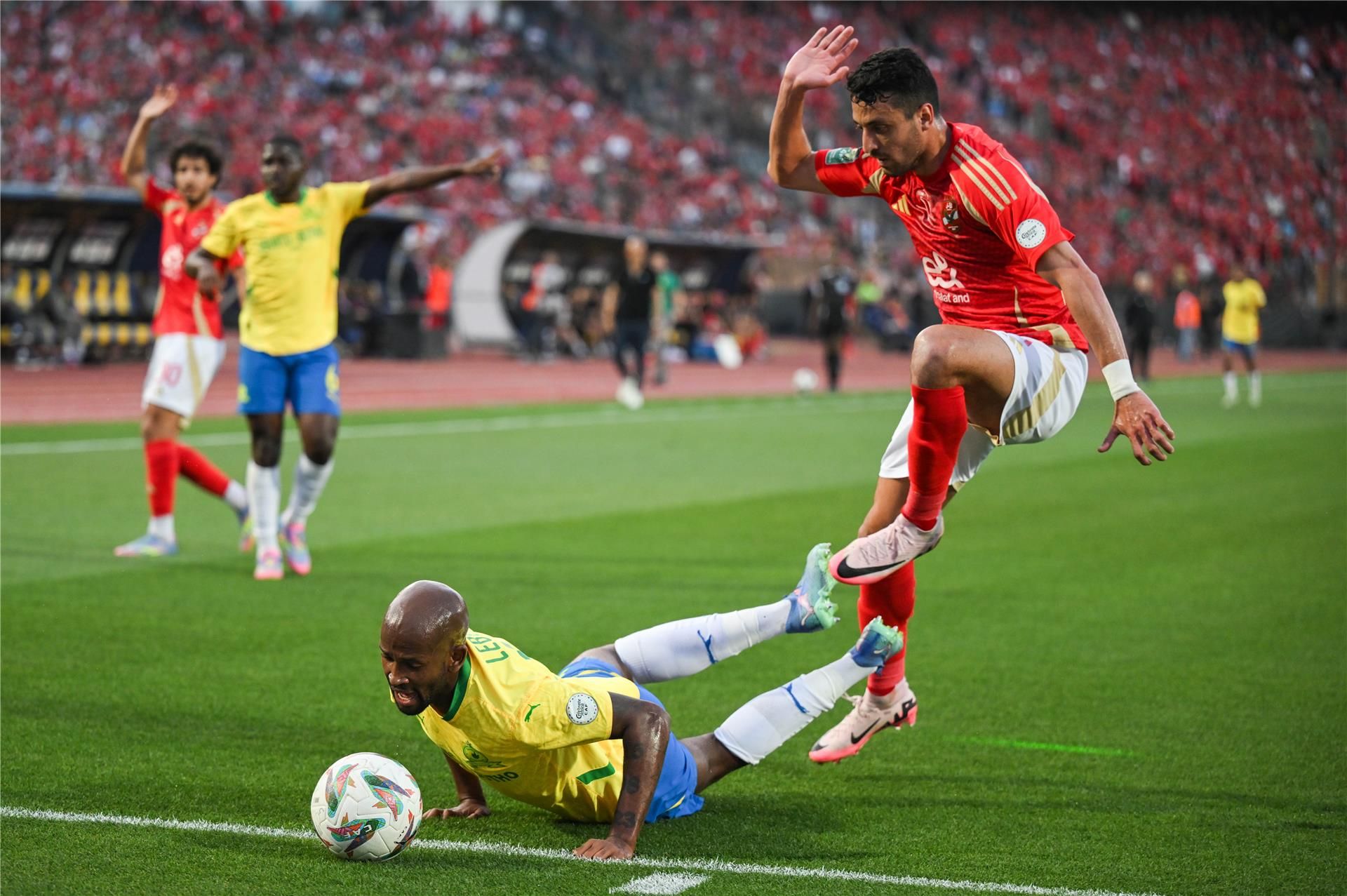 من المباراة