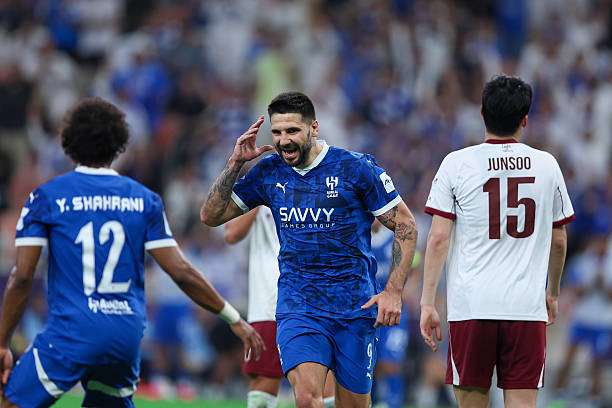 من المباراة