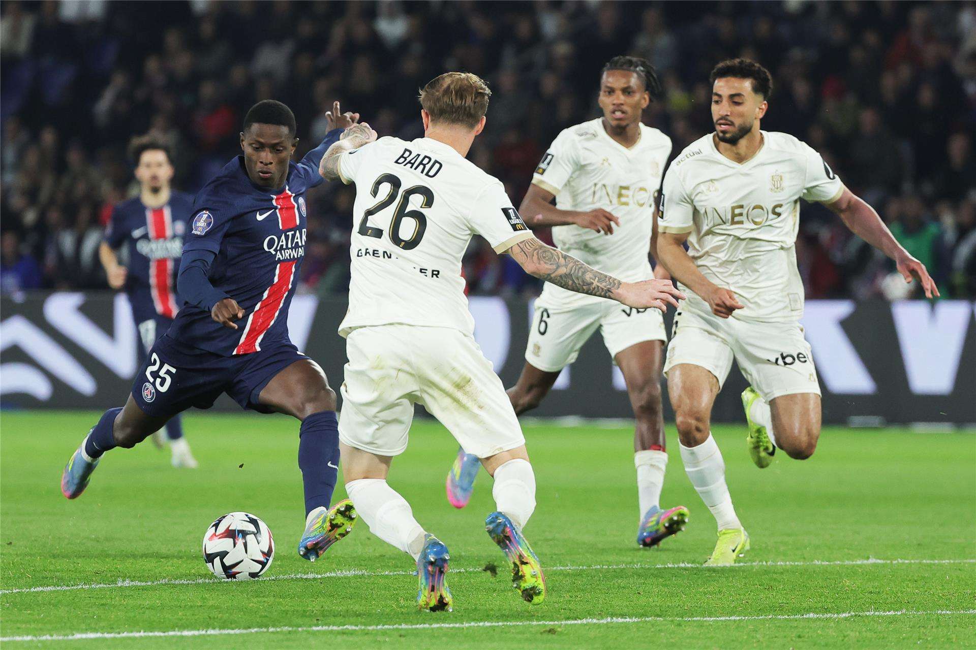 من المباراة