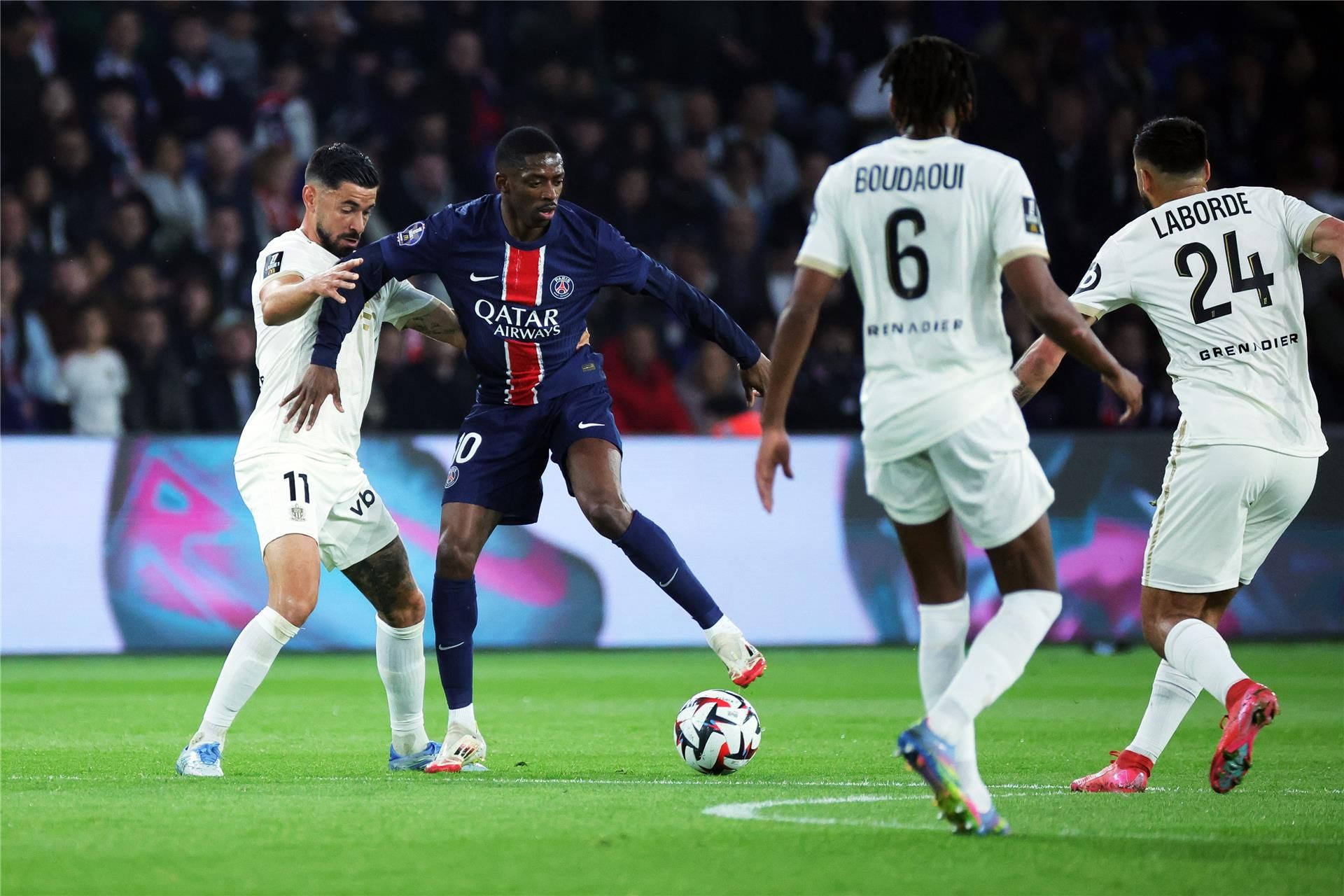 من المباراة