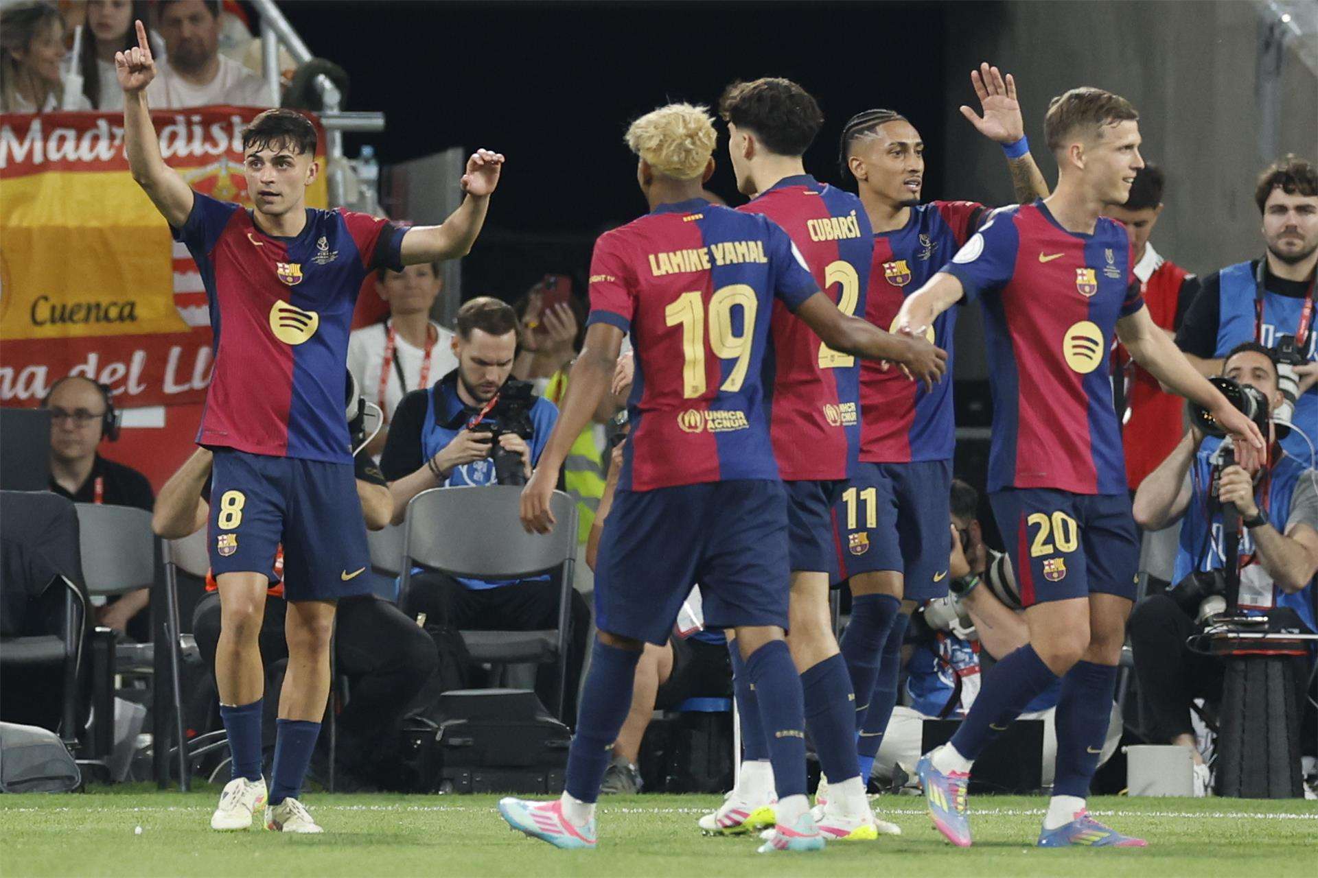 لاعبو برشلونة