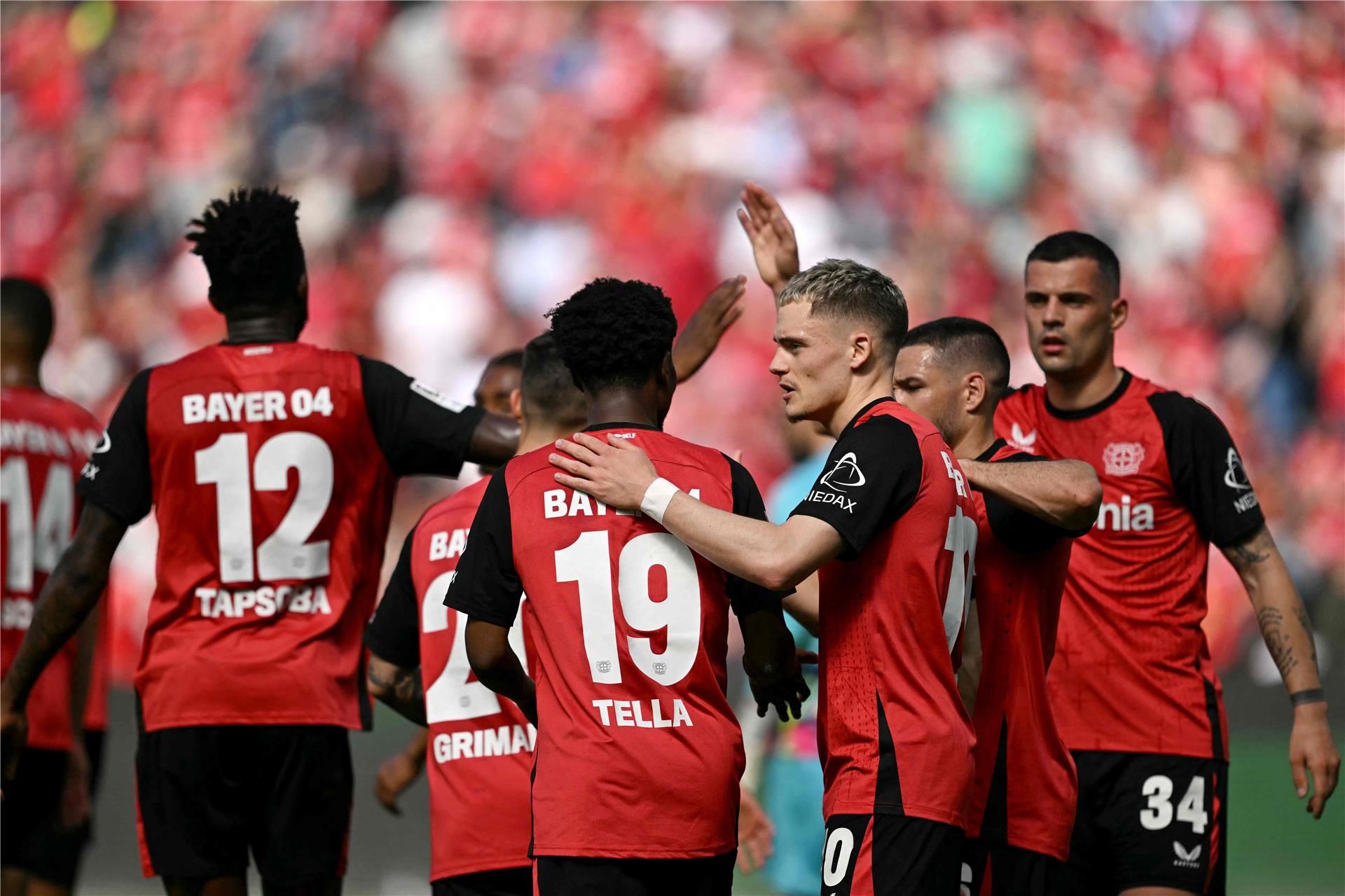 لاعبو باير ليفركوزن