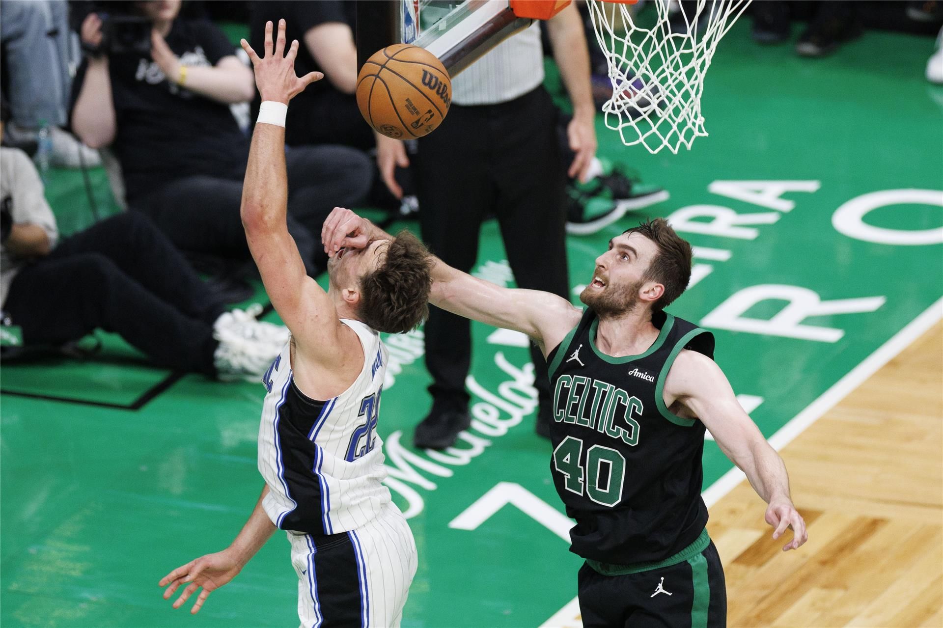 من مباراة بوسطن سلتيكس و أورلاندو ماجيك