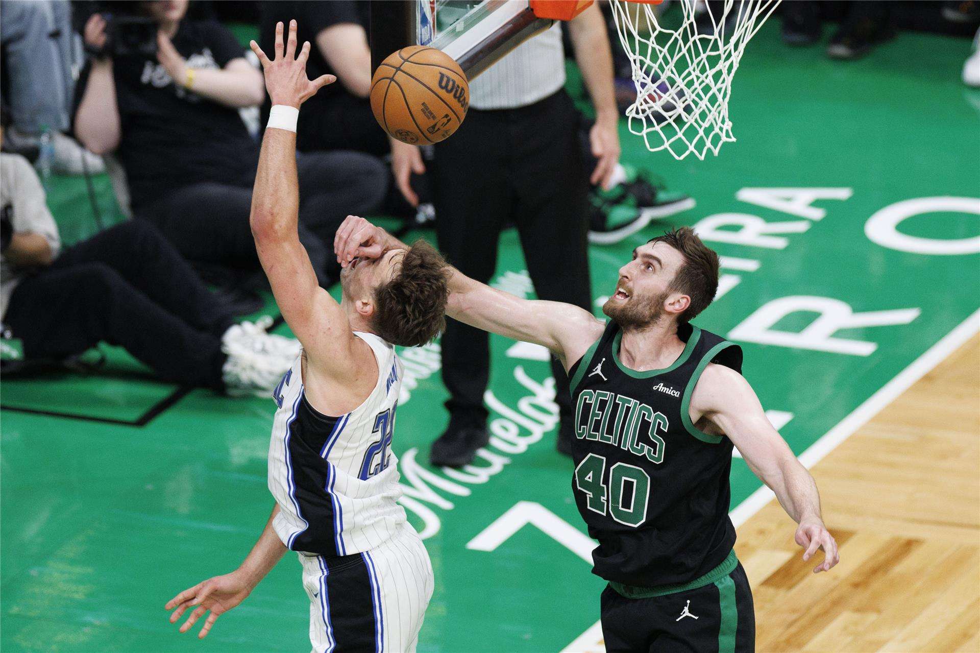 من مباراة بوسطن سلتيكس و أورلاندو ماجيك